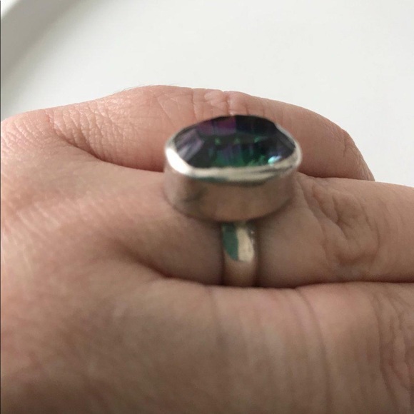 Mystic topaz ring - Picture 2 of 2